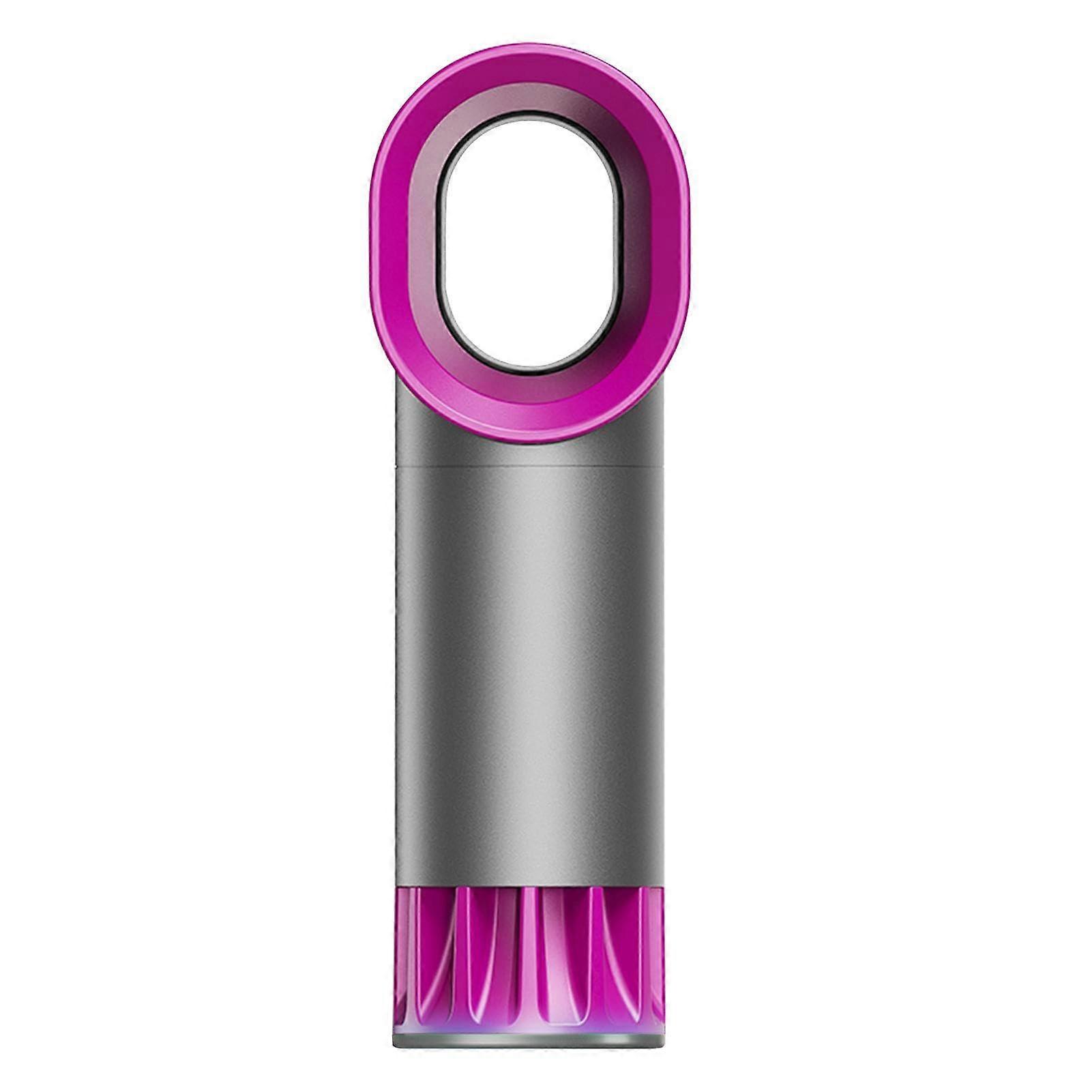 Tower Fan 16.8 cm Rotorless Quiet Operation LED Display Gray For Bedroom Office Portable