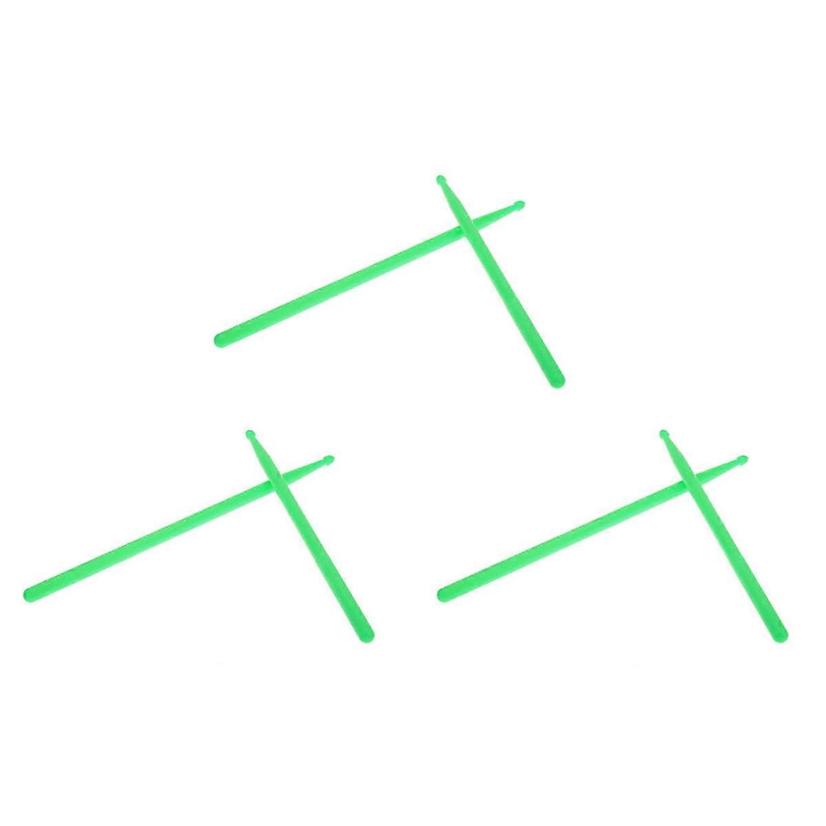 Drumsticks Nylon Stick for Drum Set Professional Green