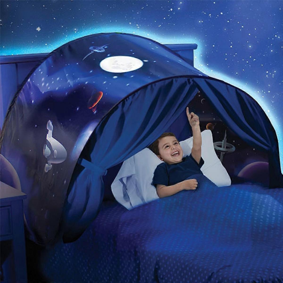 Space dream tent bed canopy for children