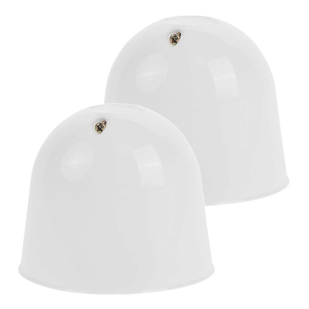 Plastic Ceiling Fan Canopy Replacement Caps Dust Covers Easy Clean Fan Accessories Standard Models