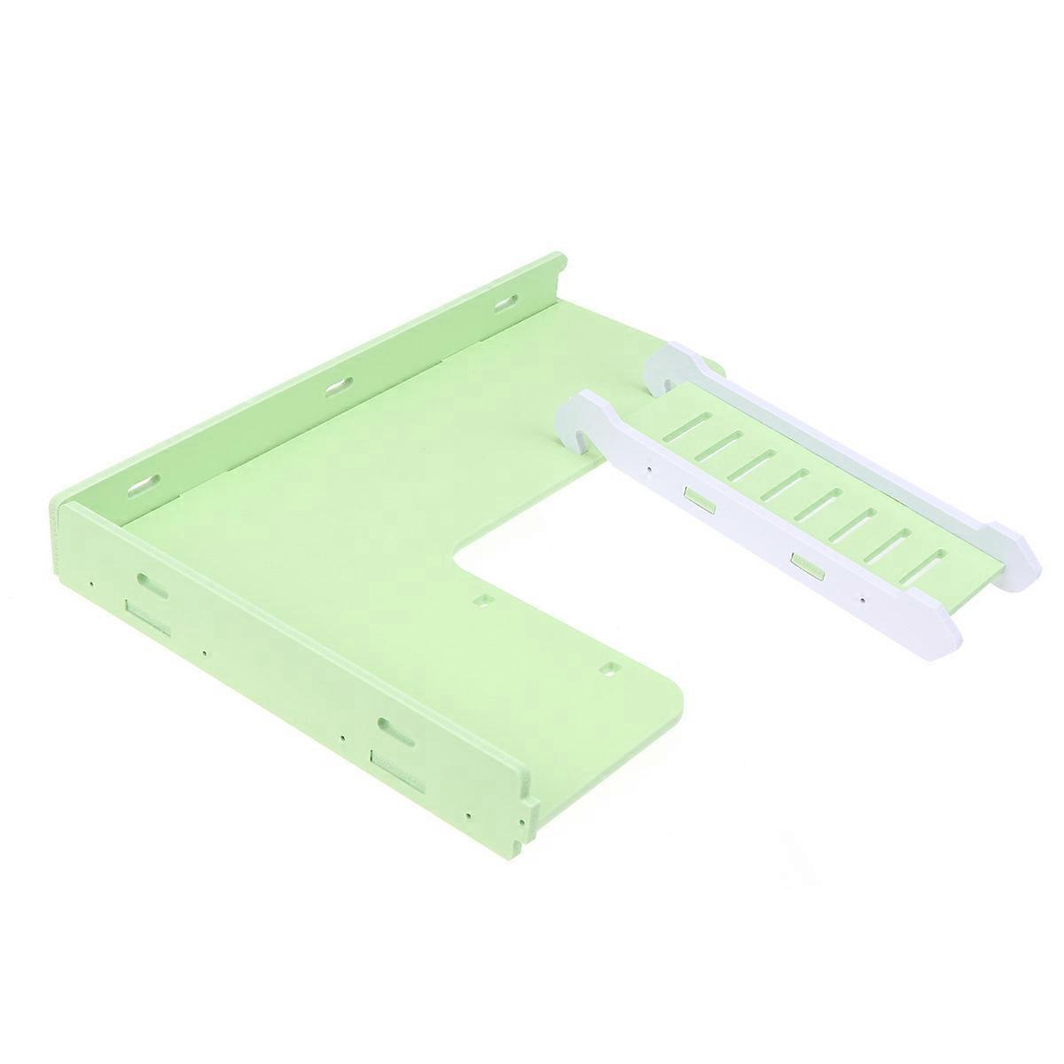 Platform Perch Climbing Ladder Toy Ladder Shape Bamboo Material Pet Exercise Small Animals 1Set