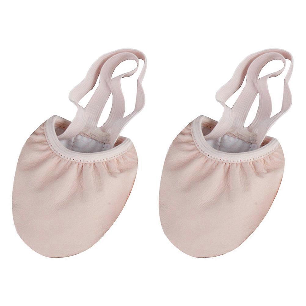 Tanzschuhe Half Dancing Shoes Fashion Toe Protector For Women Dance Training Rubber Material 39 1 Pair