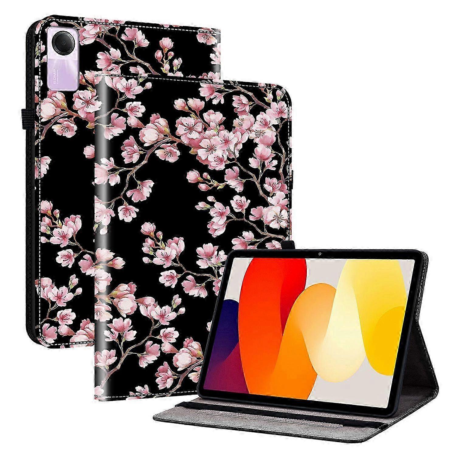 Stand Case for a Certain Brand Tablet with Pattern Print Leather Cover