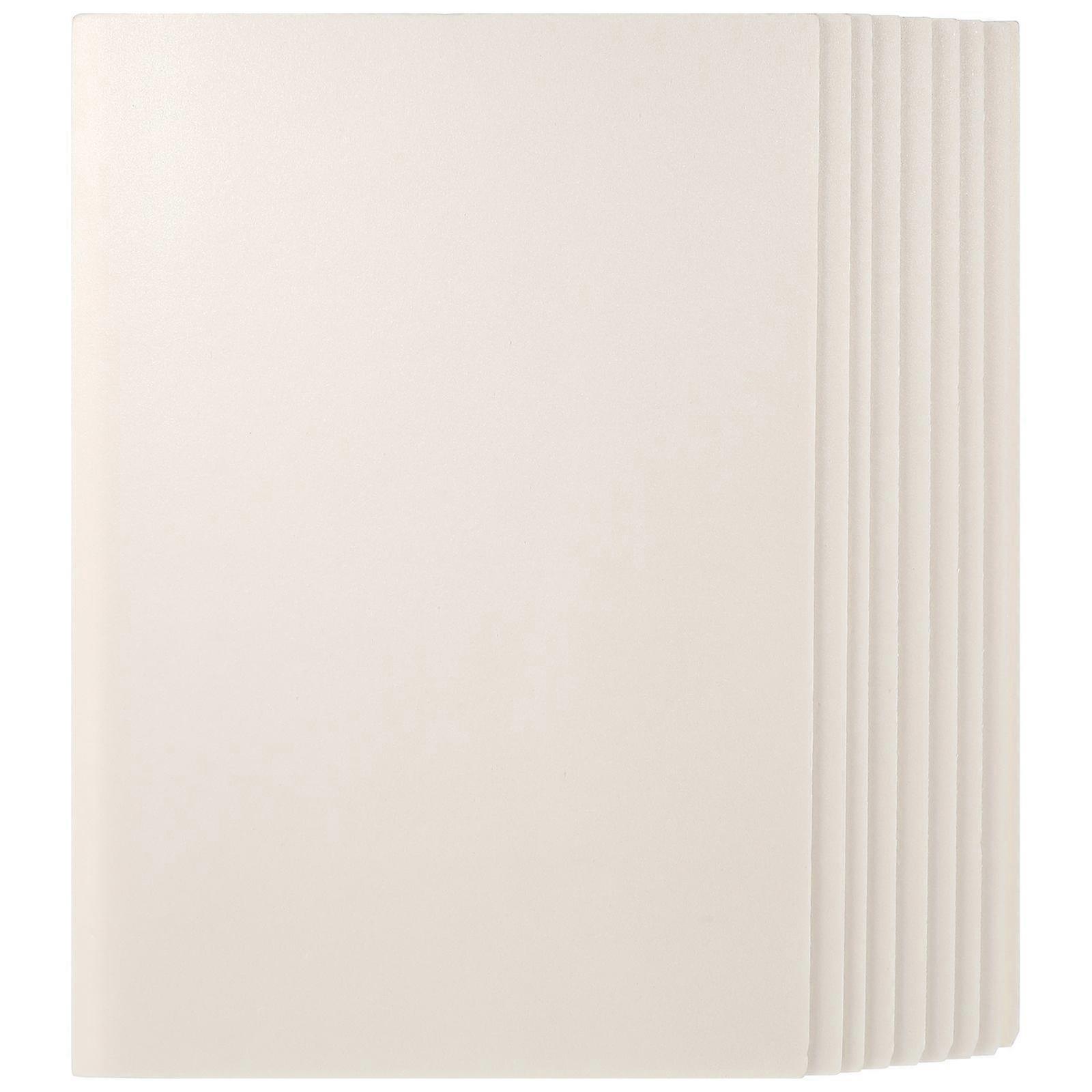 10 Pcs Poster Boards Blank Display Board Presentation Board Plastic Blank Board 8K For Crafting Printmaking