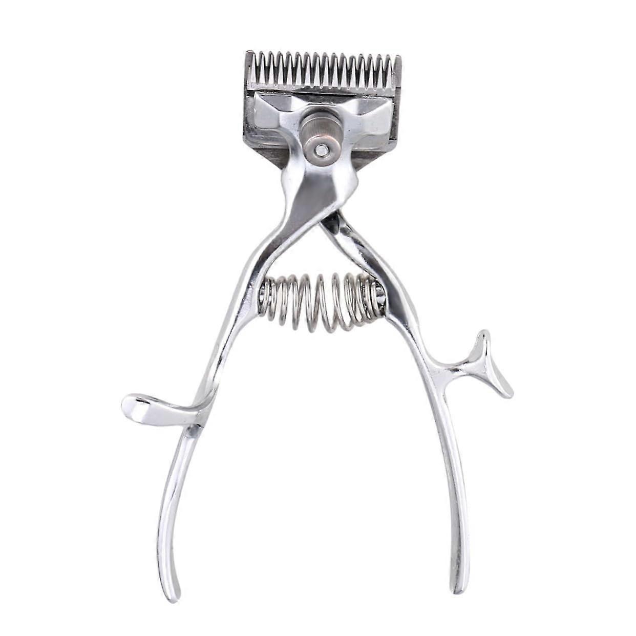 Manual Clippers Pet Dog Grooming Razor Scissors Beauty Size 1 Silver