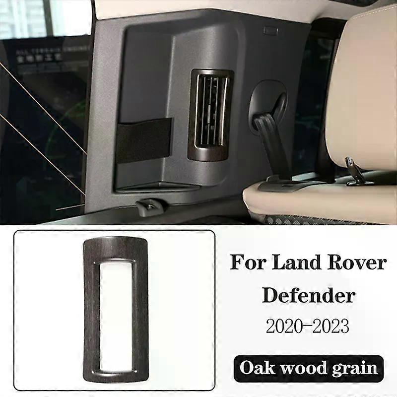 ABS Oak wood grain For Land Rover Defender 110 2020-2023 Car Interior Modification Protection Cover Decorative Patch Accessories