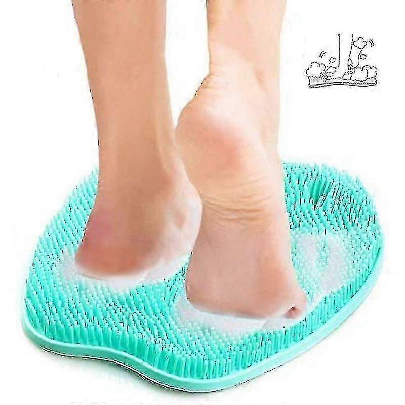 Silikon Ayak Fırçası Yıkayıcı Masaj Duş Ayak Fırçası Derin Temizleme Peeling Spa Kan Dolaşımını Artırır