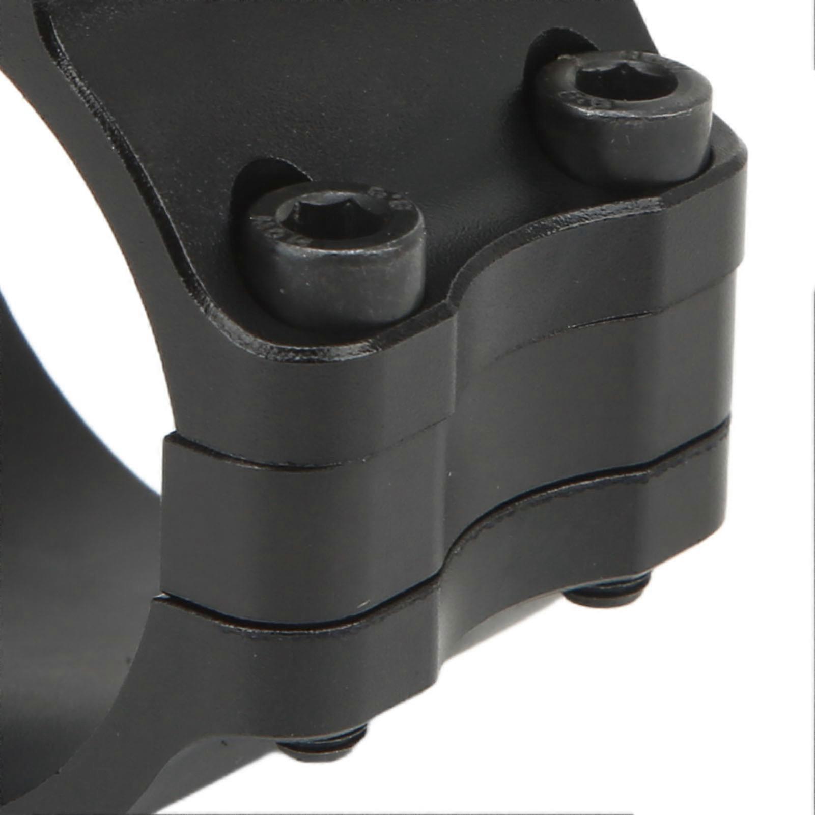 UTV Whip Mount Adjustable Heavy Duty Rust Proof Black Strong Strength Fit for 1.75in to 2in Roll Bar