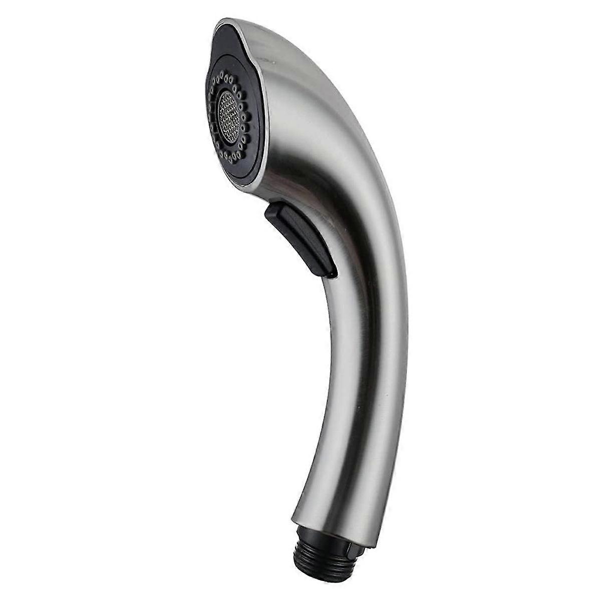 Bathroom Kitchen Sink Pull Down Faucet Pull Out Spray Faucet Spout Replacement Parts, Brushed Nickel