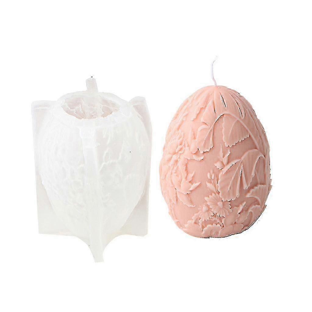 قوالب راتنج البيض عيد الفصح قوالب زهرة الكرة شمعة سيليكون قوالب لصنع الشموع DIY ستايل 6 SZRH AK