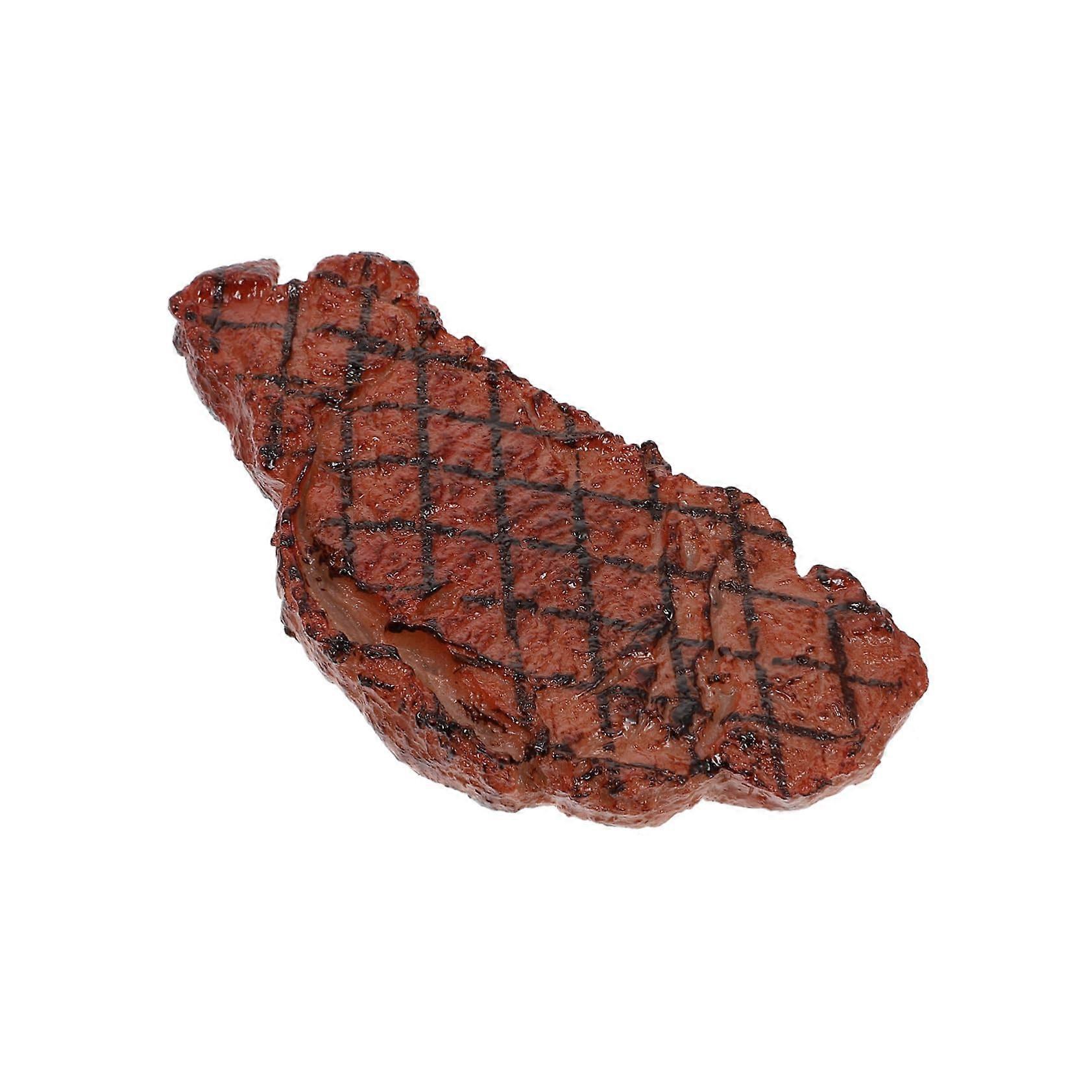 Artificial Steak Model - Realistic Fake Beef for Kitchen Decoration, Photography Props, and Culinary Displays