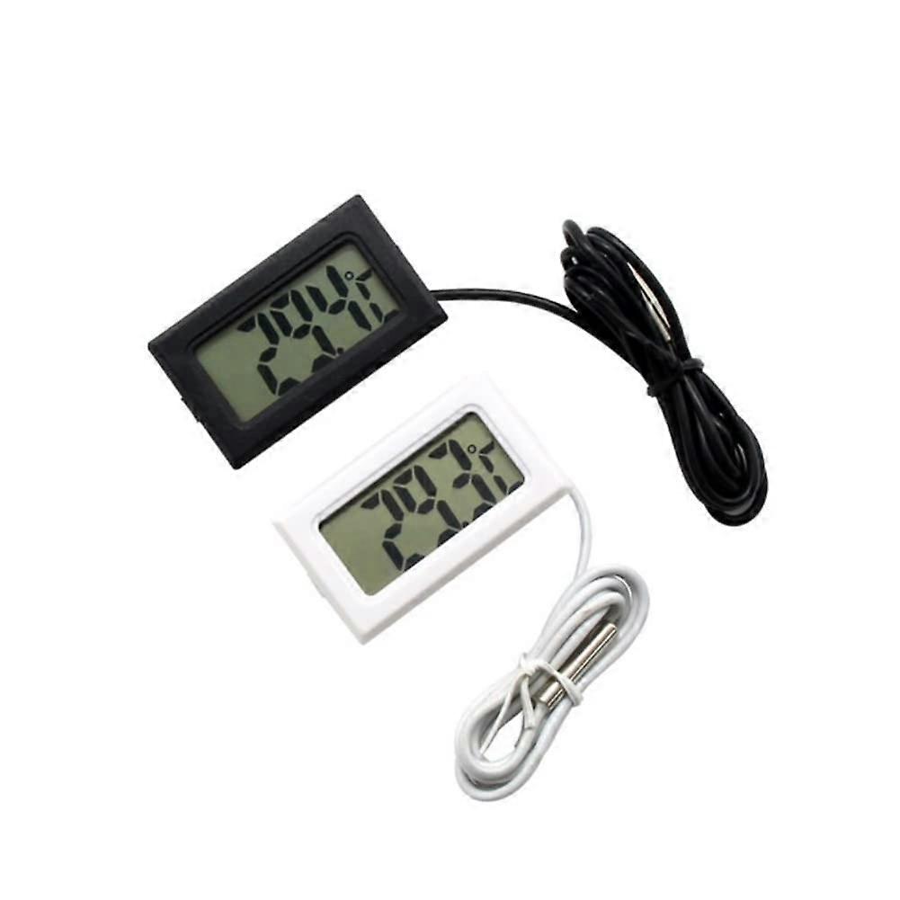Digital Temperature Hygrometer Sensor Instrument with Waterproof Probe and LCD Display for Accurate Humidity Measurement