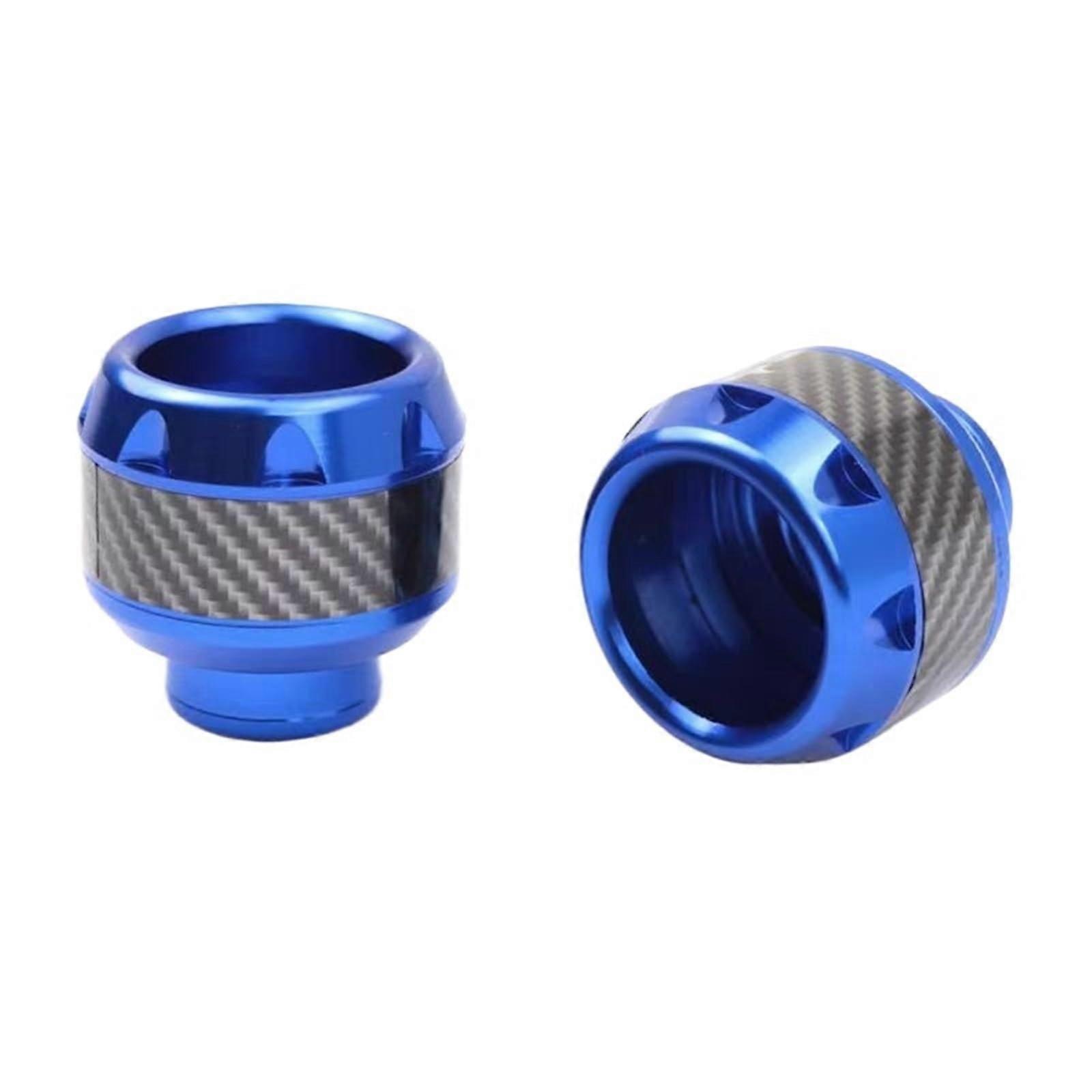 Motorcycle Wheel Crash Pads Protector Brake Caliper Guard Frame Slider Blue