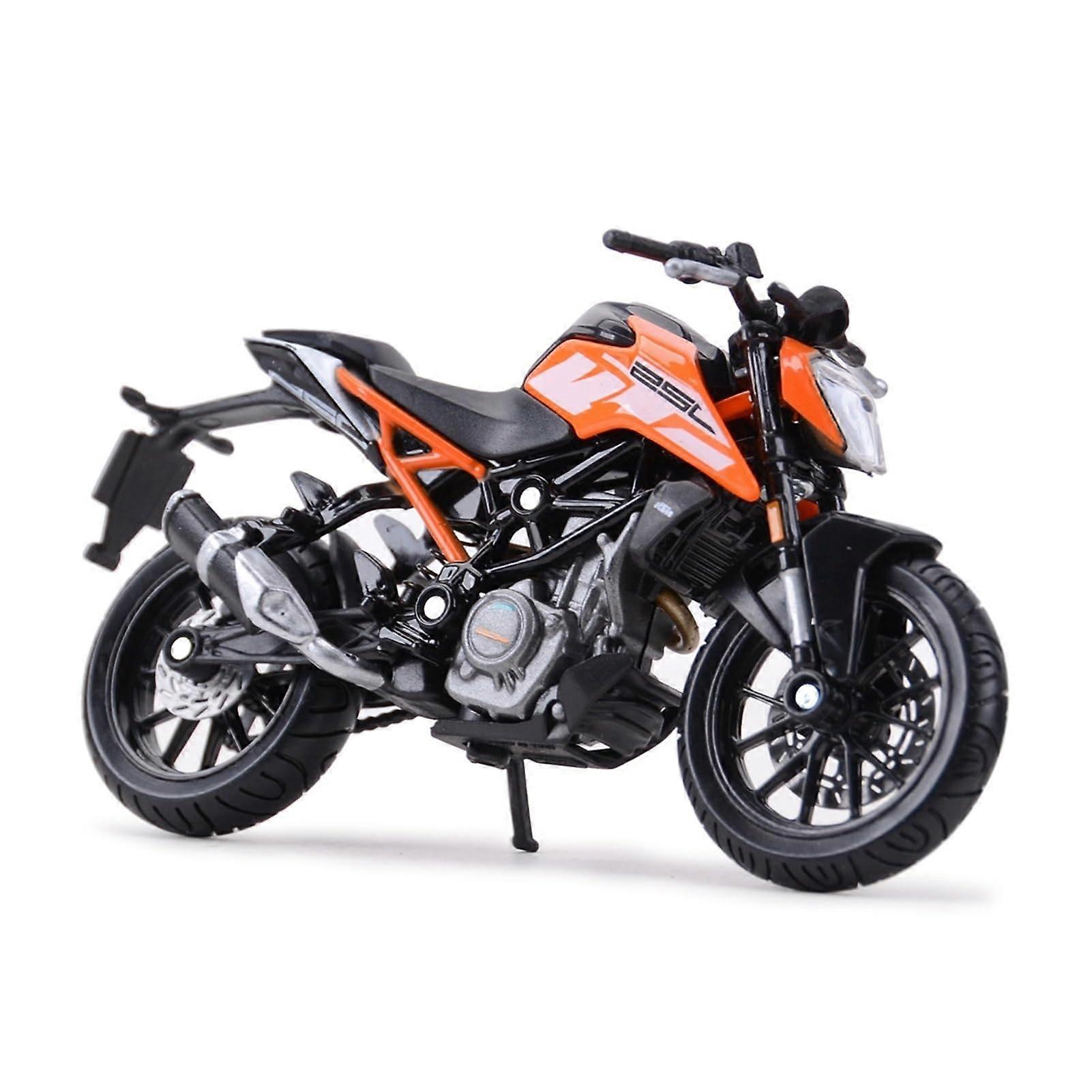 1:18 Vehicle Collection Motorcycle 250 Duke Die Cast Model 1:18 Scale Collectible Display Gift