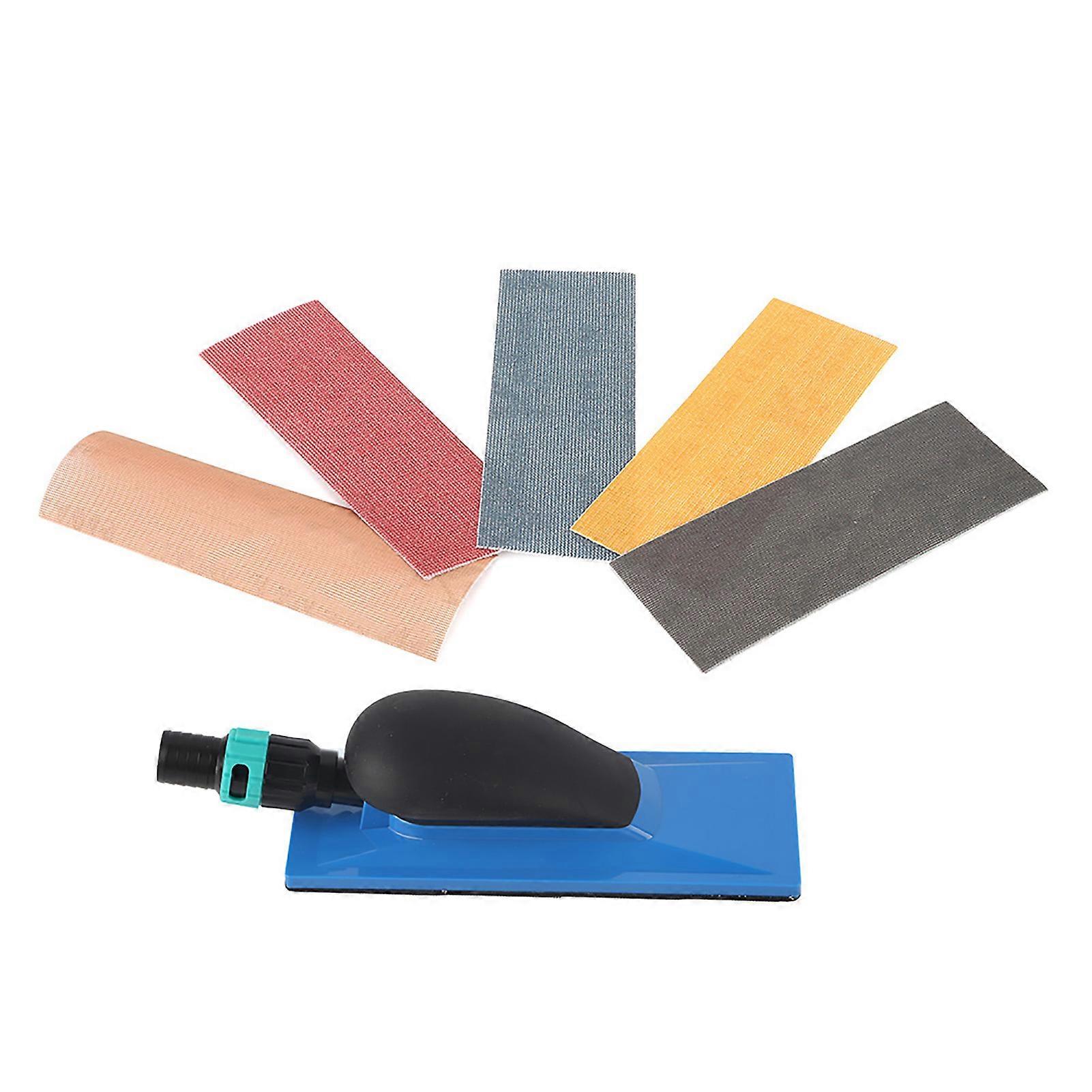 Dust Extraction Sanding Sponge Block Manual Dust Free Grinding Block with Hook and LoopB