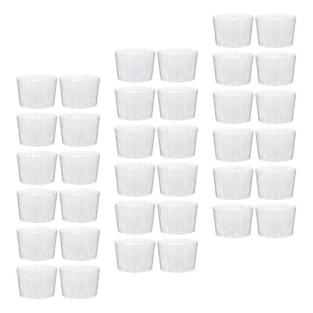 50 Pcs Transparent Sleeves Convenient for Protection Durable Accessory