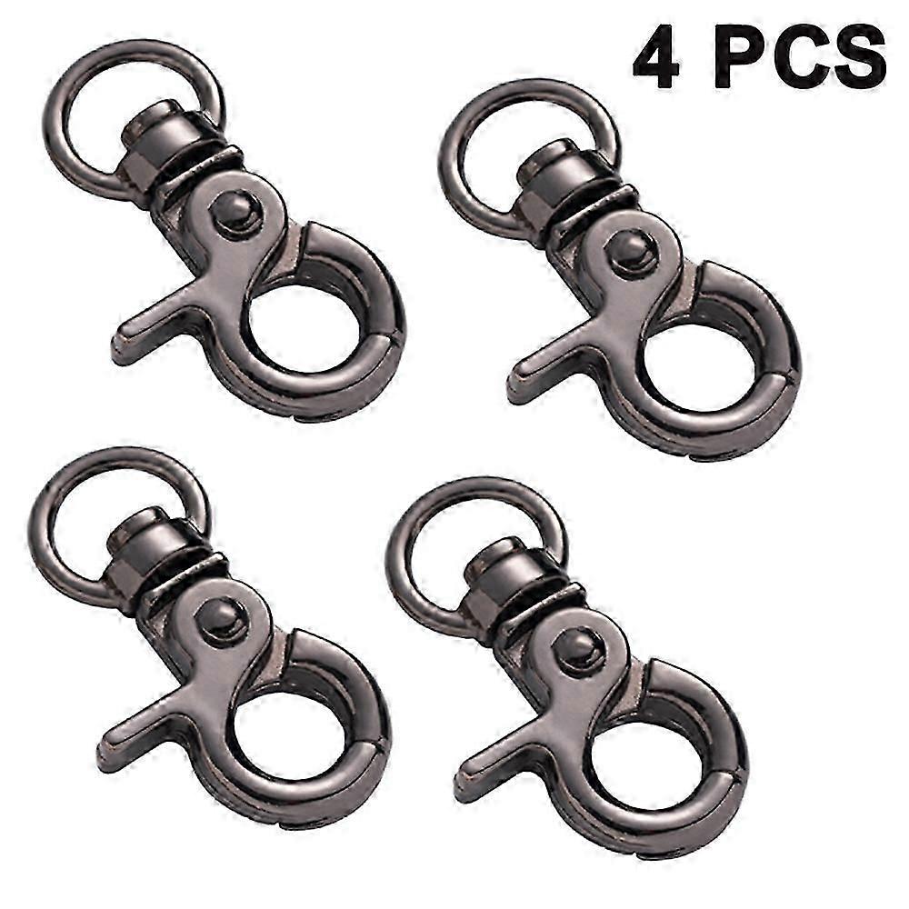 Antique Gold Finish Swivel Trigger Snap Hook For Diy Leather Craft, Weather-resistant, Easy Connect And Disconnect