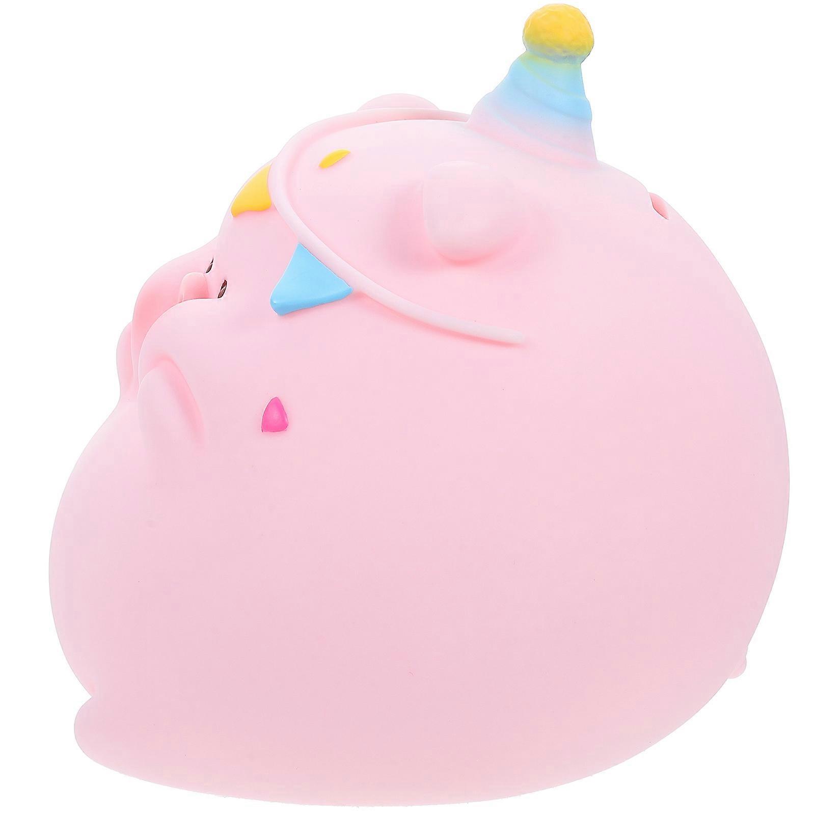 Piggy Bank for Kids adorable coin jar with creative design for bedroom office 8.5 x 6.2 x 5.3 inches