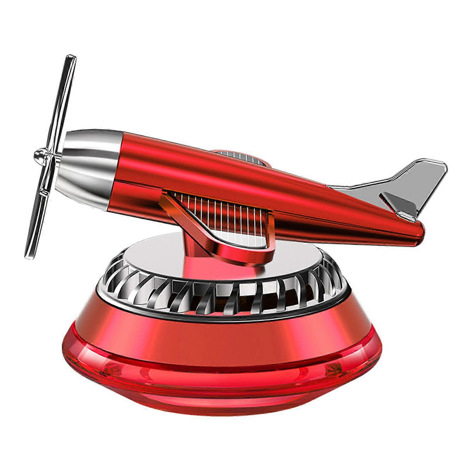 Auto Dashboard Helicopter Shape Fresheners Solar Energy Rotating Air Freshener Car Auto Diffuser Multicolor