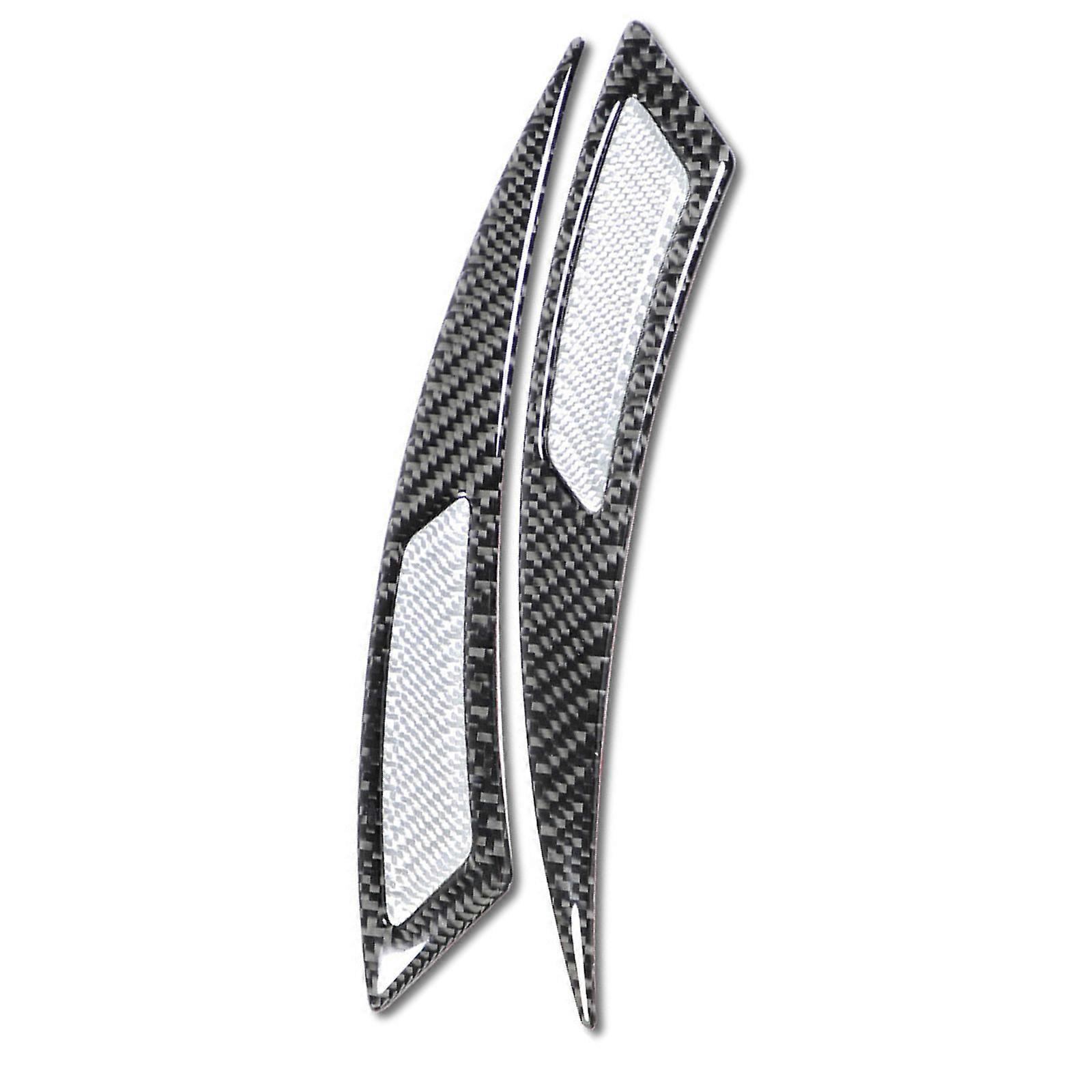 Automotive Wheel Arch Guards Shield Protective Cover Case With Carbon Texture Scratch Resistance Universal PVC Material Multicolor