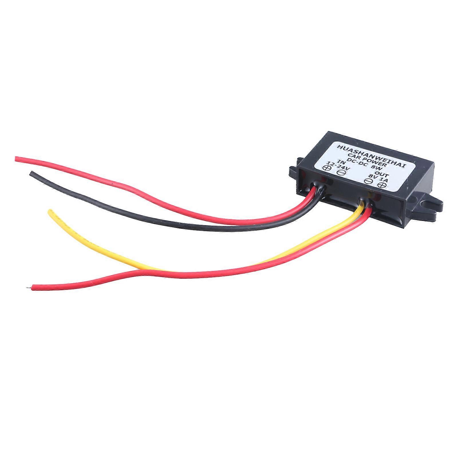 Buckk Converters 12V 24V to 8V 1A Reduces Voltages Regulator Automatic Buckk Step Down Powers Module Multicolor