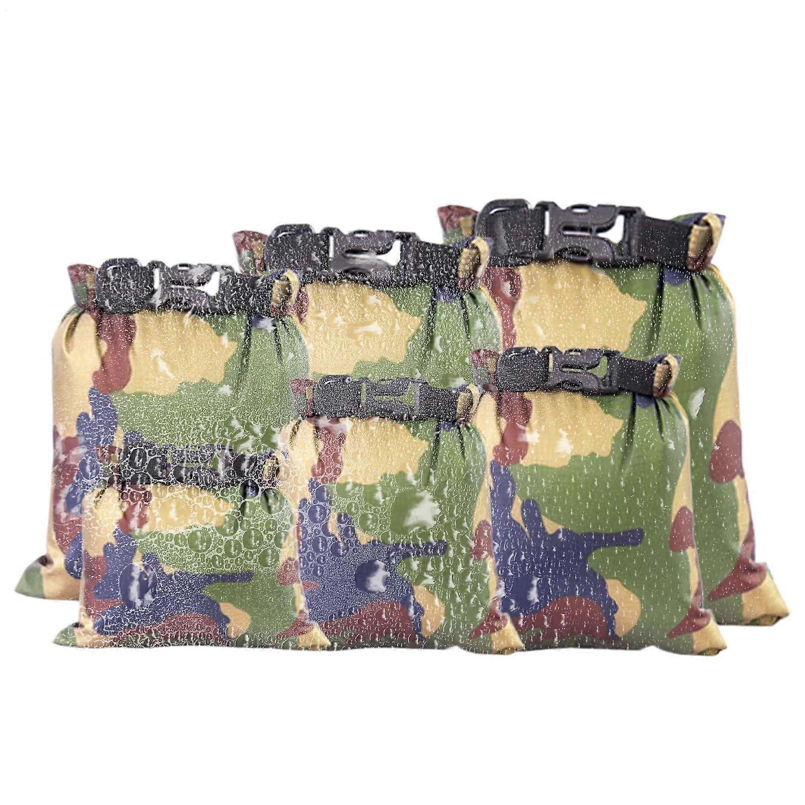 Waterproof Dry Bag  Outdoor Waterproof Dry Bag, Lightweight Design, Durable Backpack with Quick Access and Camouflage Pattern
