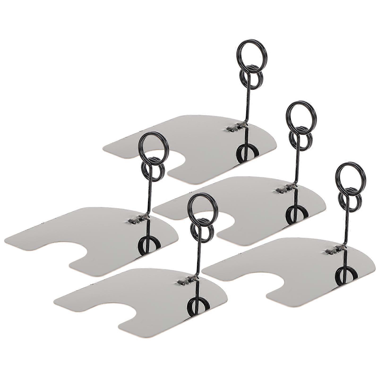 5PCS Sturdy Price Tag Holders for Food Labels, Table Settings & Merchandise Display Stands for Parties and Buffets