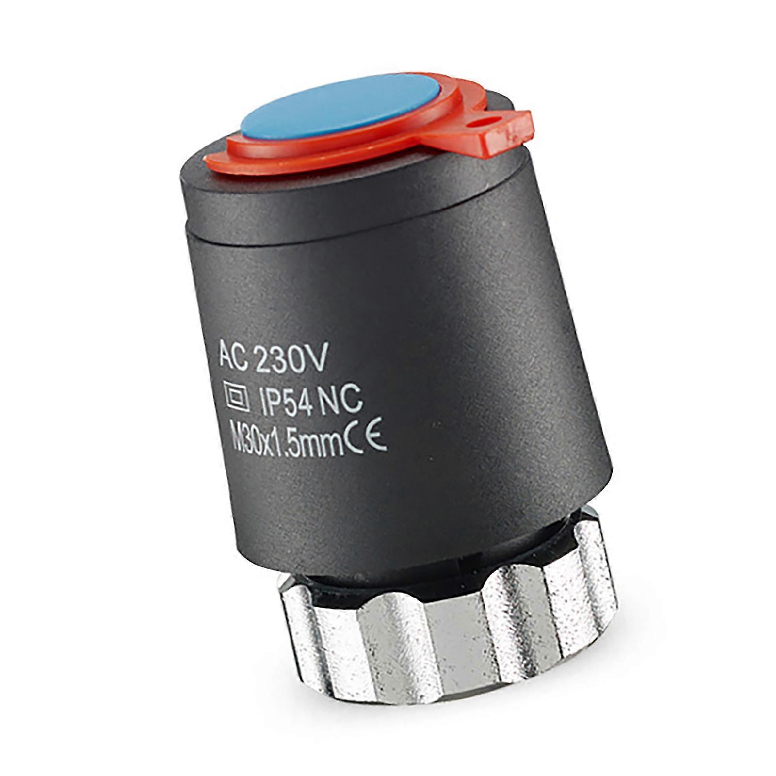 24/230V Normally Closed/Open Electric Thermal Actuator Thermostatic Radiator Valves for Underfloor Heating Easy to Use Multicolor