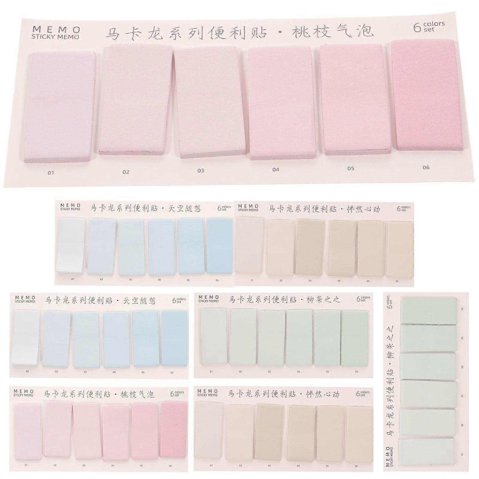 960pcs Multipurpose Book Index Tabs Classification Stickers Label Decals (Mixed Style)
