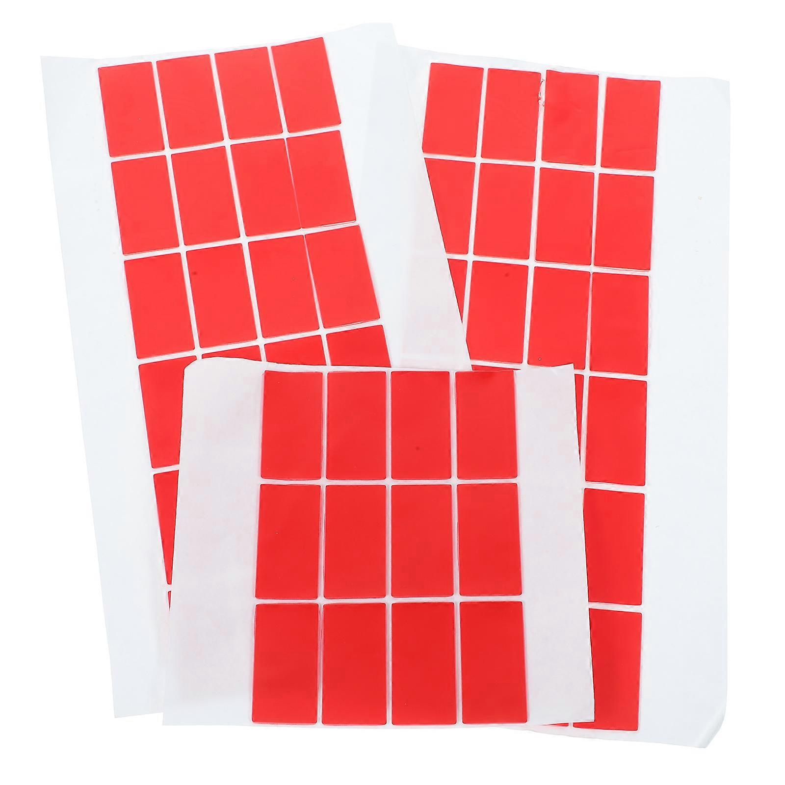 No Trace Removal Removable Sticky Squares Double Sided Adhesive Pad Suitable For Office Workers Students 60Pcs