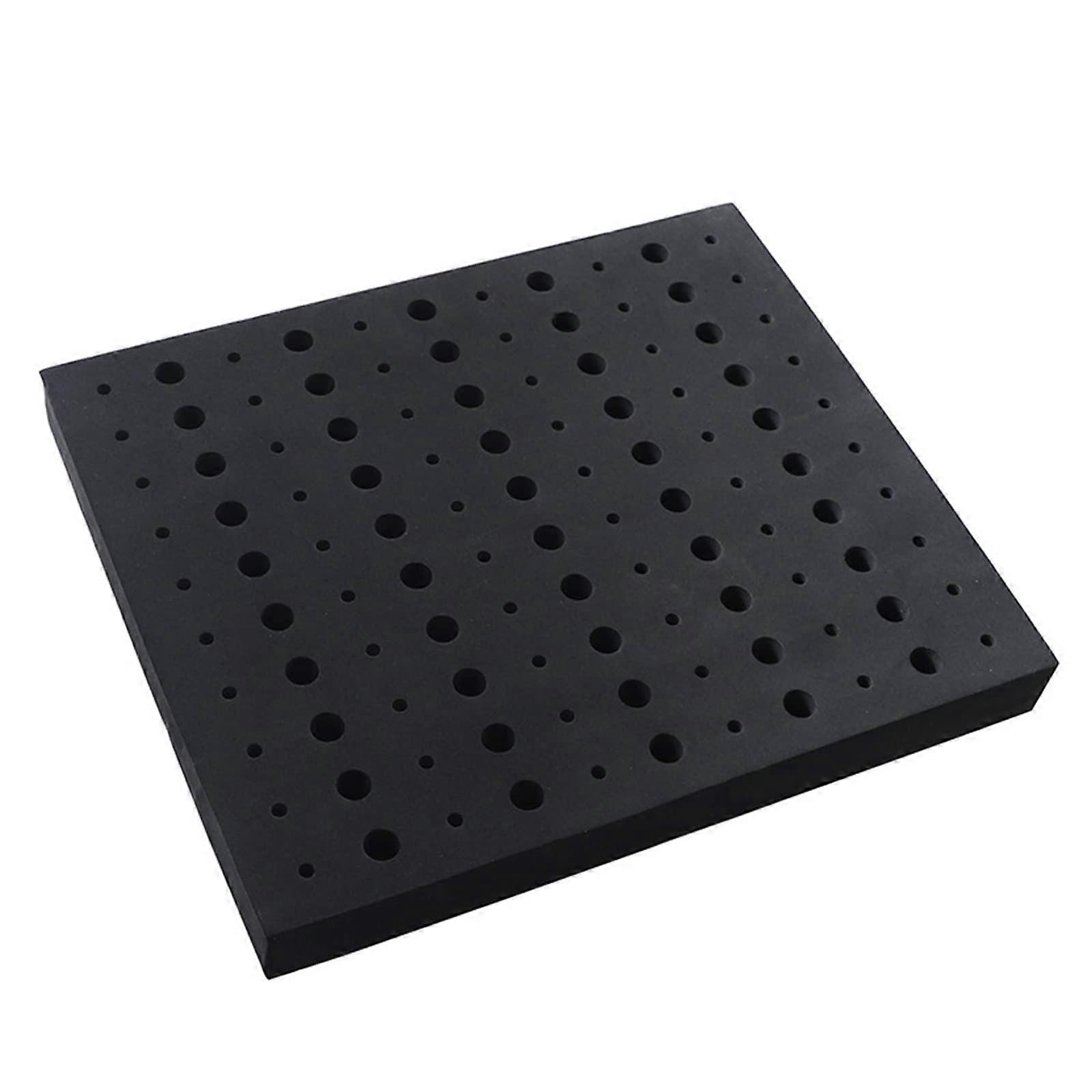 Professional EVA Router Bit Storage Case, Tool Box, 27.9 X 33 Cm, Fits 110 Bits (60 X 1/4 In, 50 X 1/2 In)