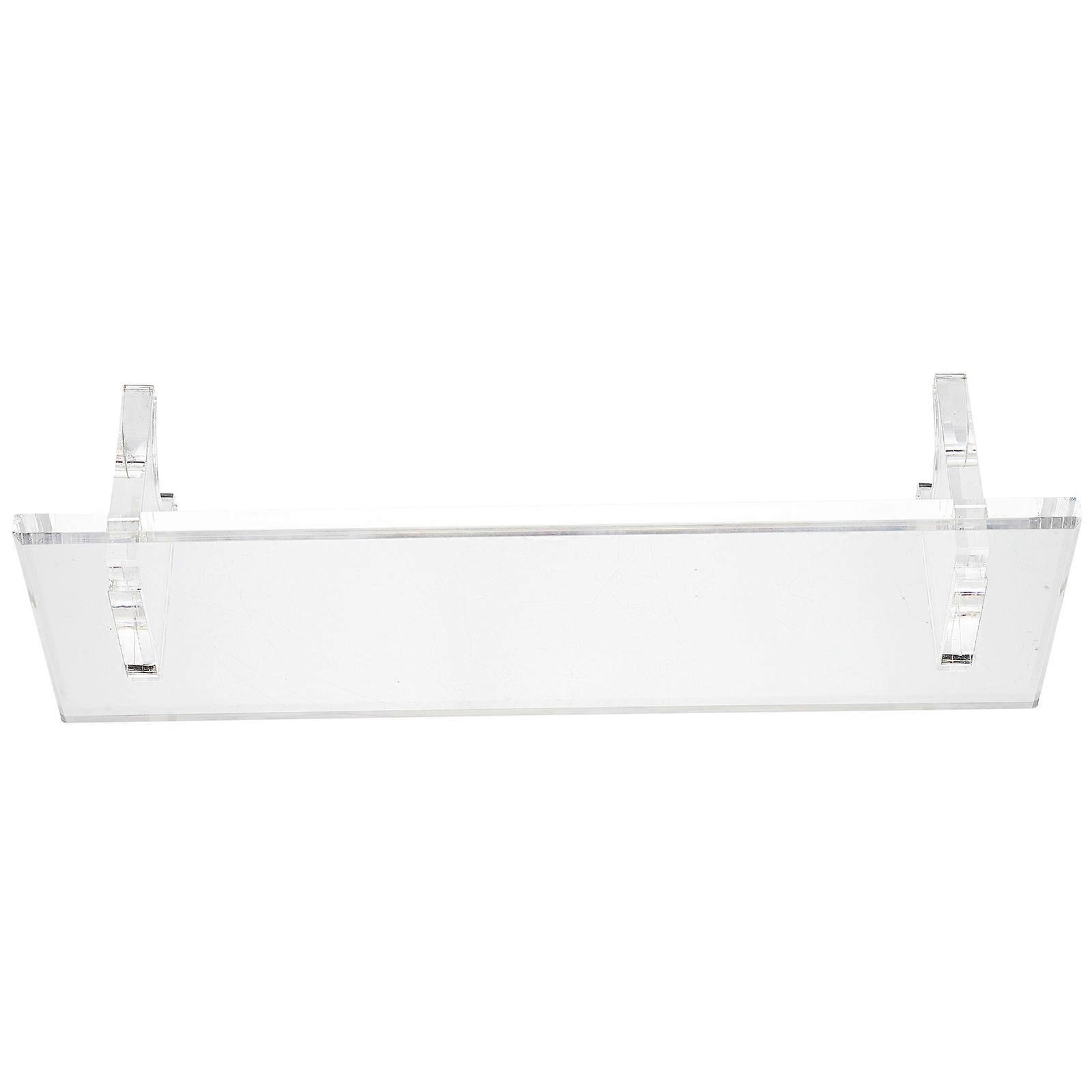 Sword Display Rack Reinforced Display Holder for Lightsaber Enthusiast 24.8x7.9cm Transparent Material 1Pack