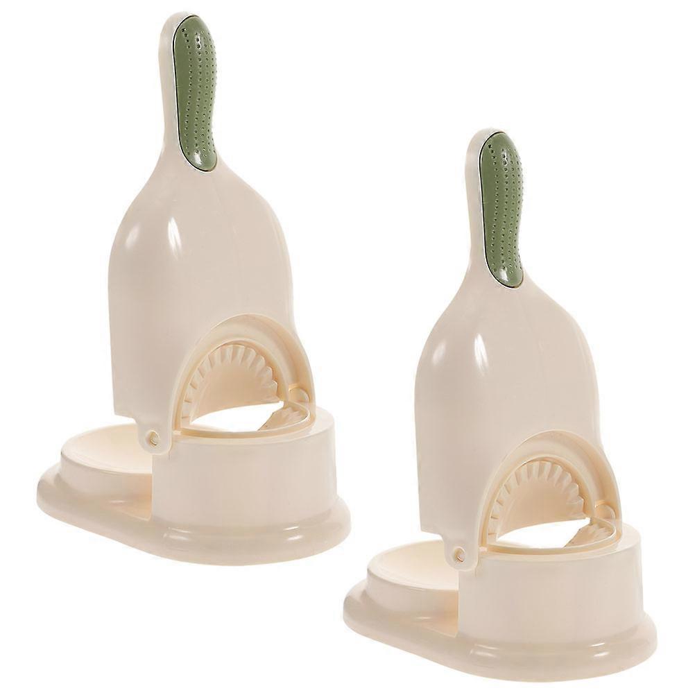 Dumpling Wrapping Tools Kitchen Dough Presser For Home Kitchen Portable Easy to Use 2Pcs
