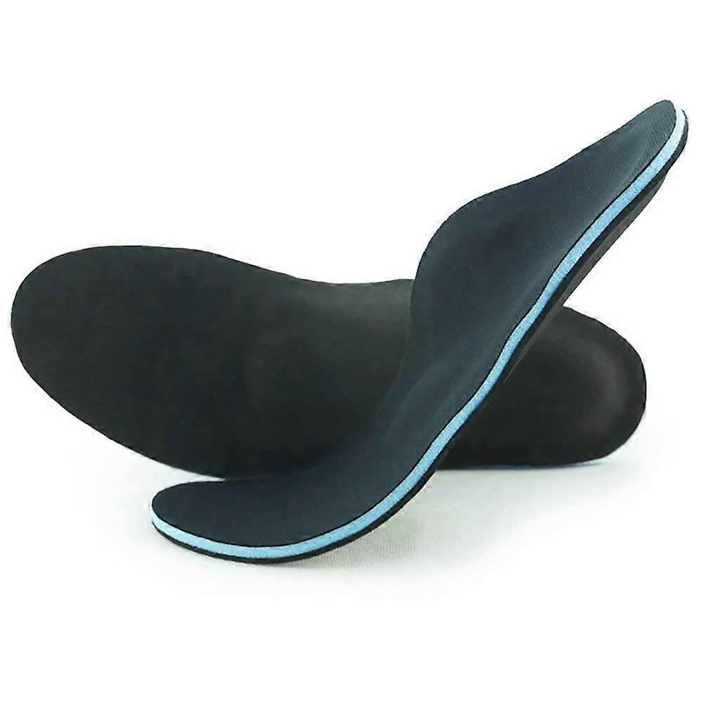 Orthopaedic Insole Pack Of 2 Arch Support Plantar Fasciitis Size 42 Black