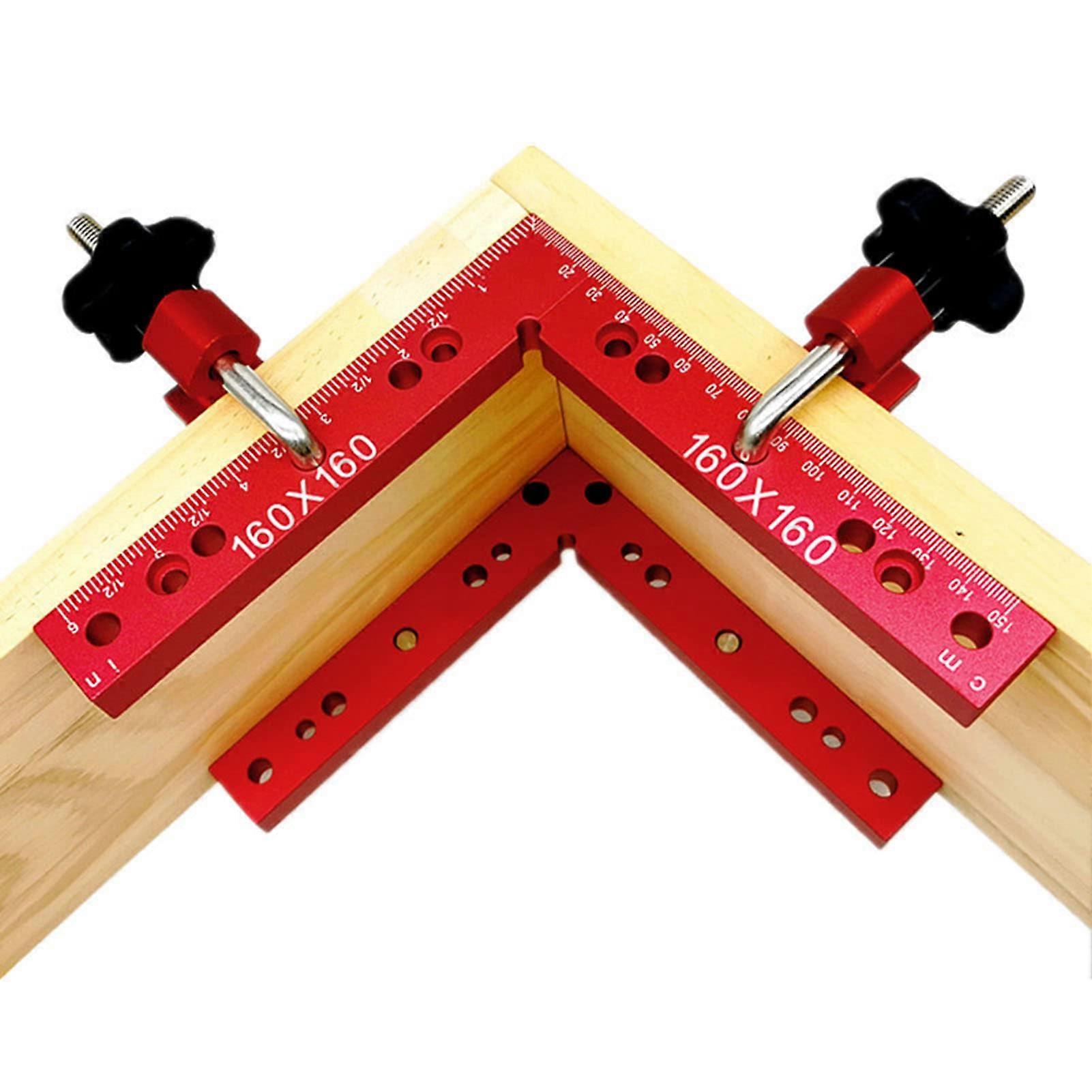Versatile Corner Clamp Quick Right Angle Clamp/Holder for Woodworking, Durable Aluminum Alloy, Wide Application