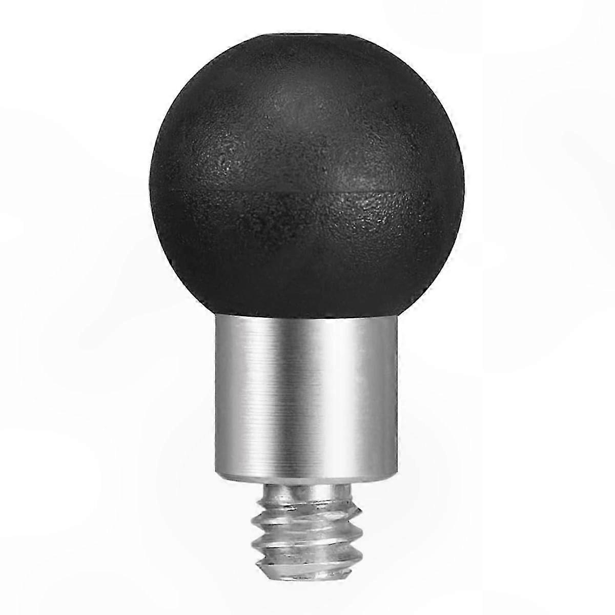 17mm Ball Head Adapter with 1/4 Inch Thread and Socket Arm, Aluminum Construction for Versatile Mounting Solutions