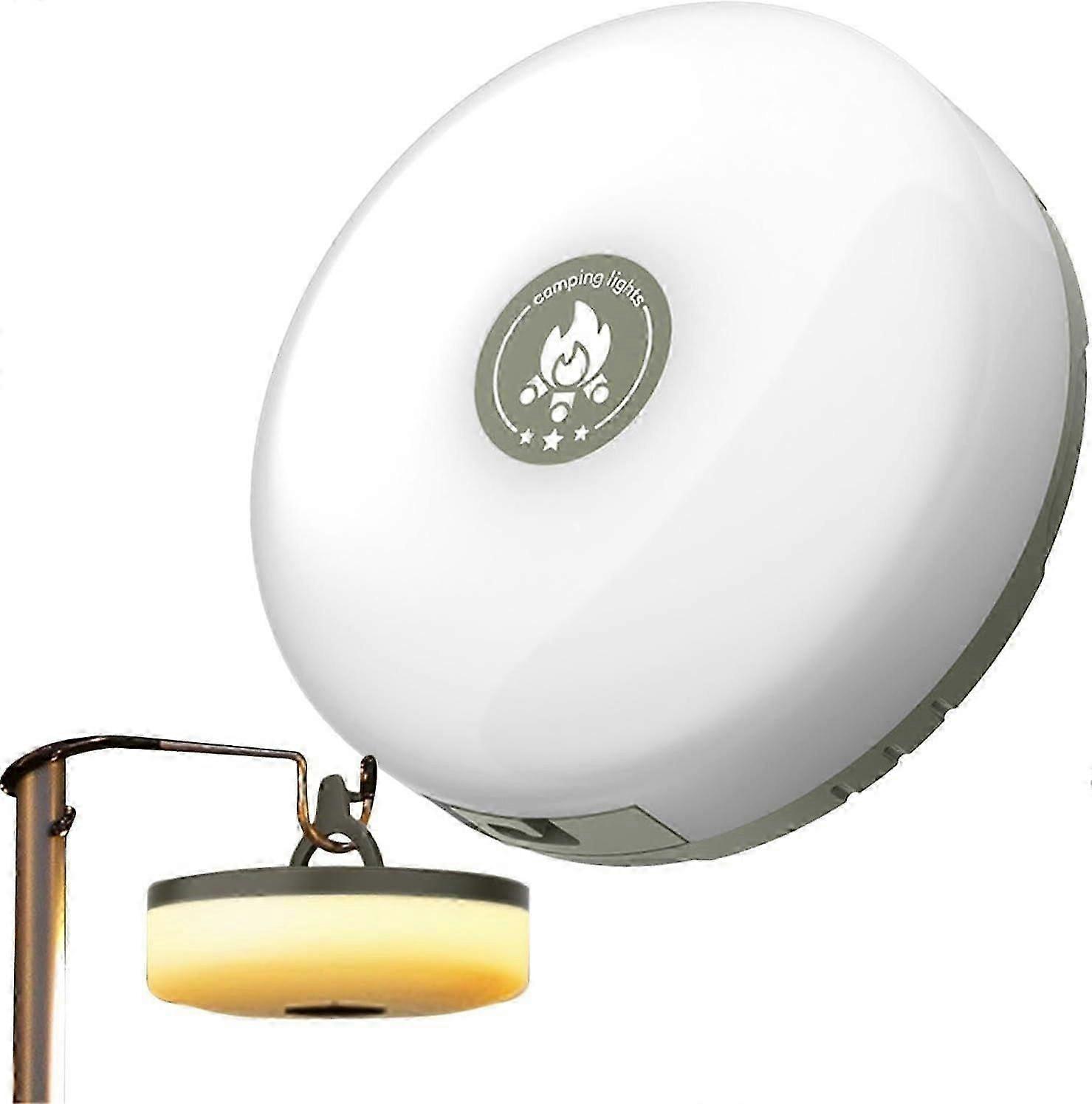 LED Light String, 2000mAh Rechargeable Color Light String, Adjustable Brightness Birthday Thorn Light, IP44 Waterproof Camping Light String, Portable