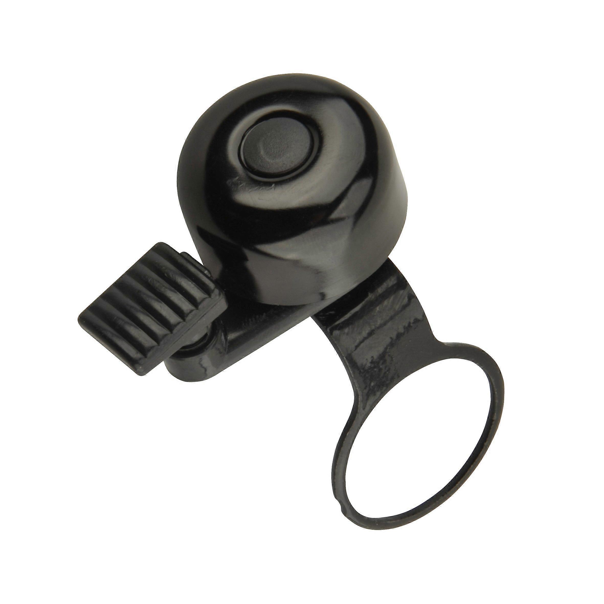 Mini Bell with Ahead Stem in Black, Lightweight Bicycle Accessory, Suitable for Road and Mountain Bikes