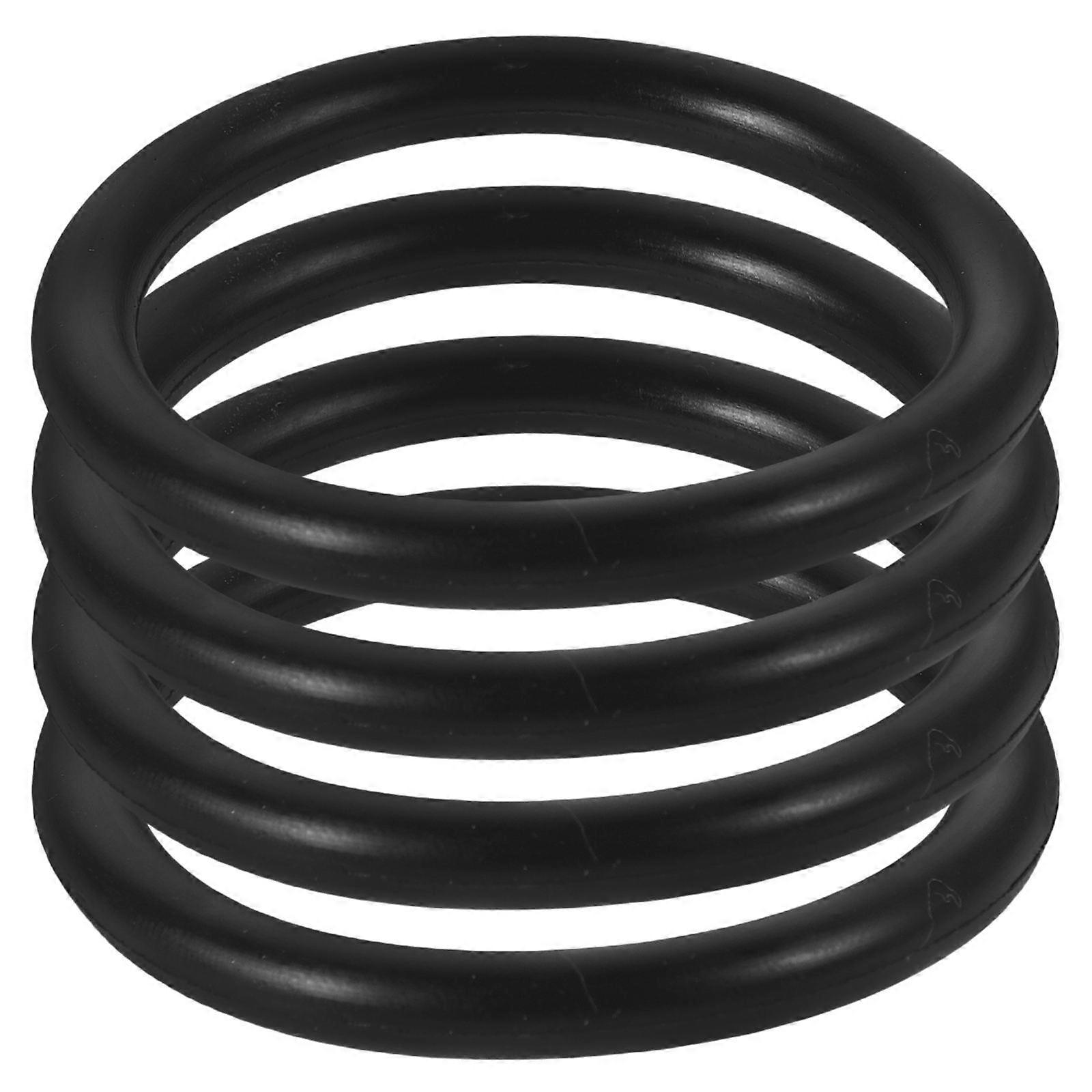 Quick Release Bumper Fasteners Kit with Durable Rubber Rings for Car Modification Easy Installation Black