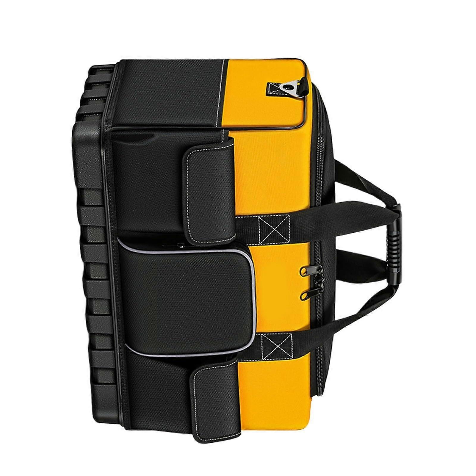 Tool bag, 45.7 cm, sturdy tool storage bag, large capacity, tool storage bag for electricians, power tool organizer
