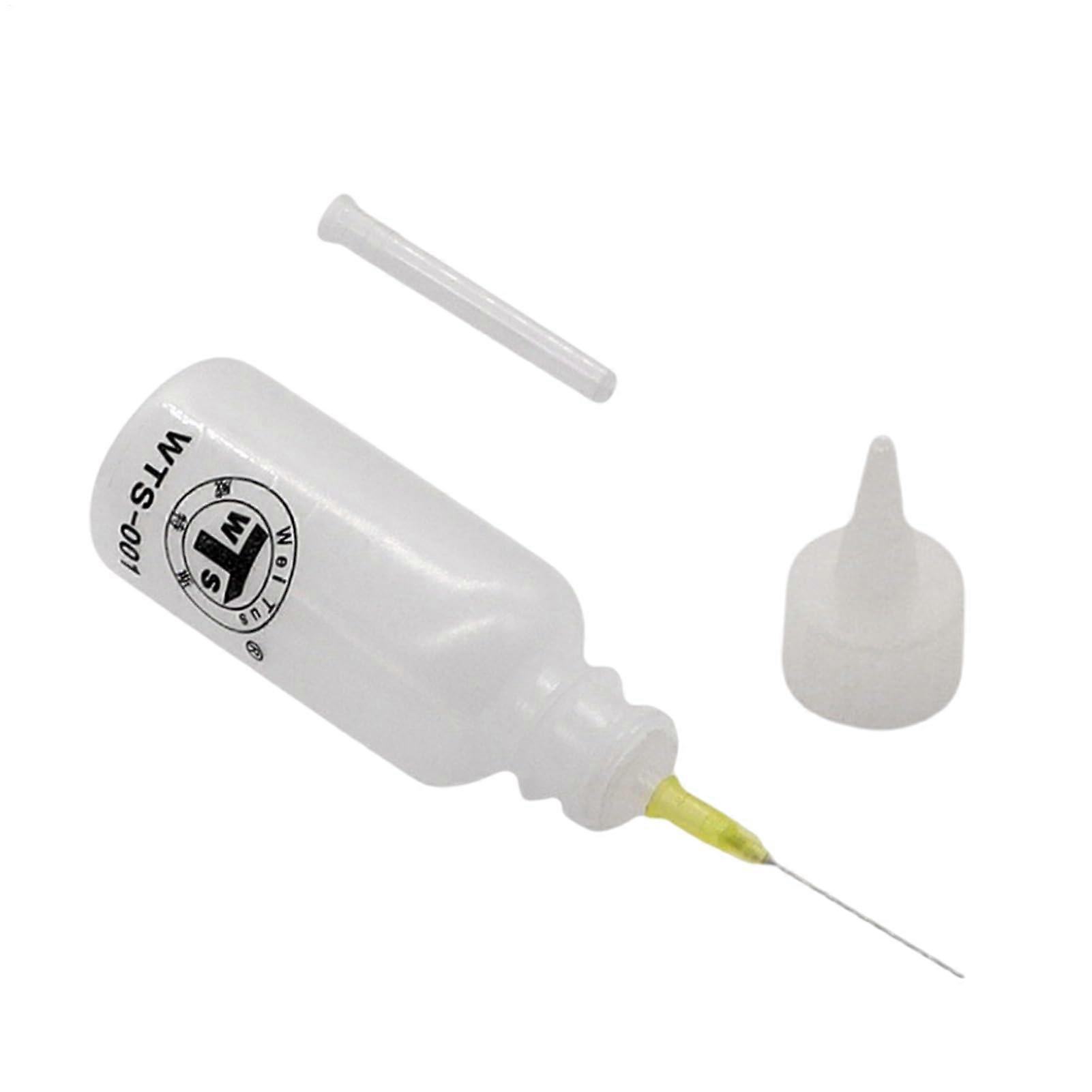 Precision Tip Applicator: Needle Bottle With Squeeze-Dropper Leak-Proof Fine Control For Electronics Soldering 50 ml