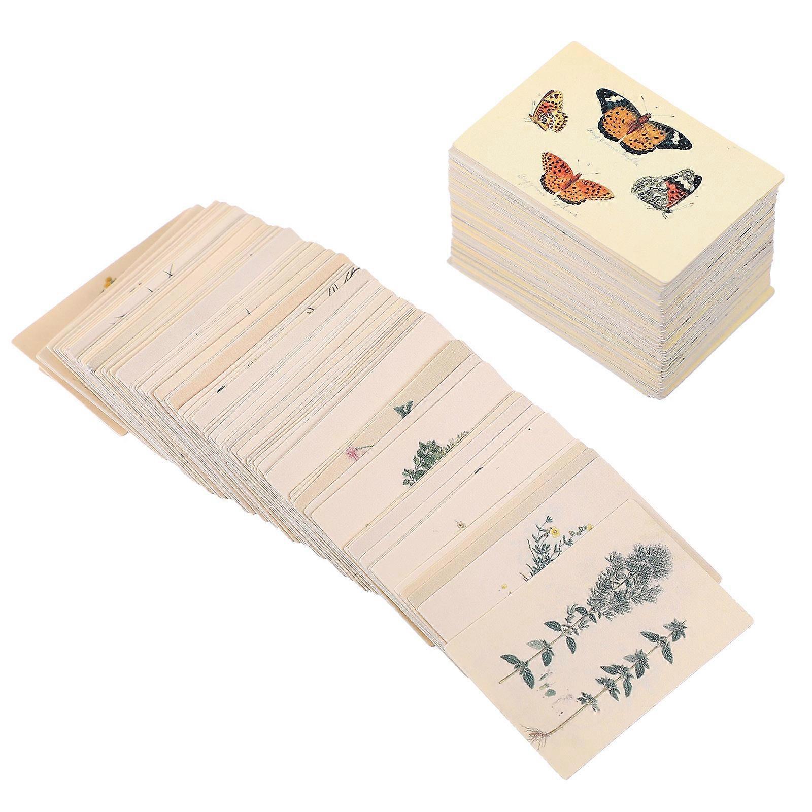 Retro Journaling Supplies Paper Mini Memos Home Use Lightweight Creative 2 Sets