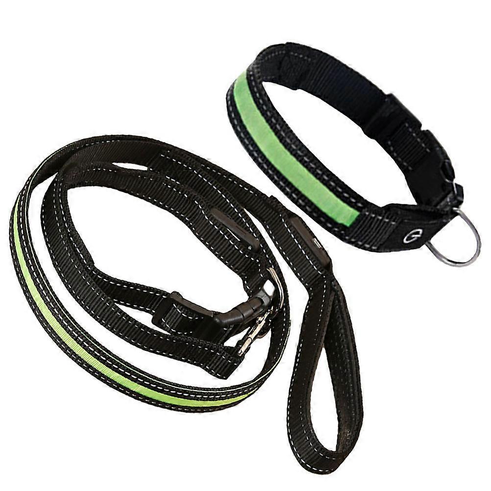 Durable LED Glowing Dog Leash   Strong Nylon Rope for Safe Nighttime Walking & Comfortable Pet Control