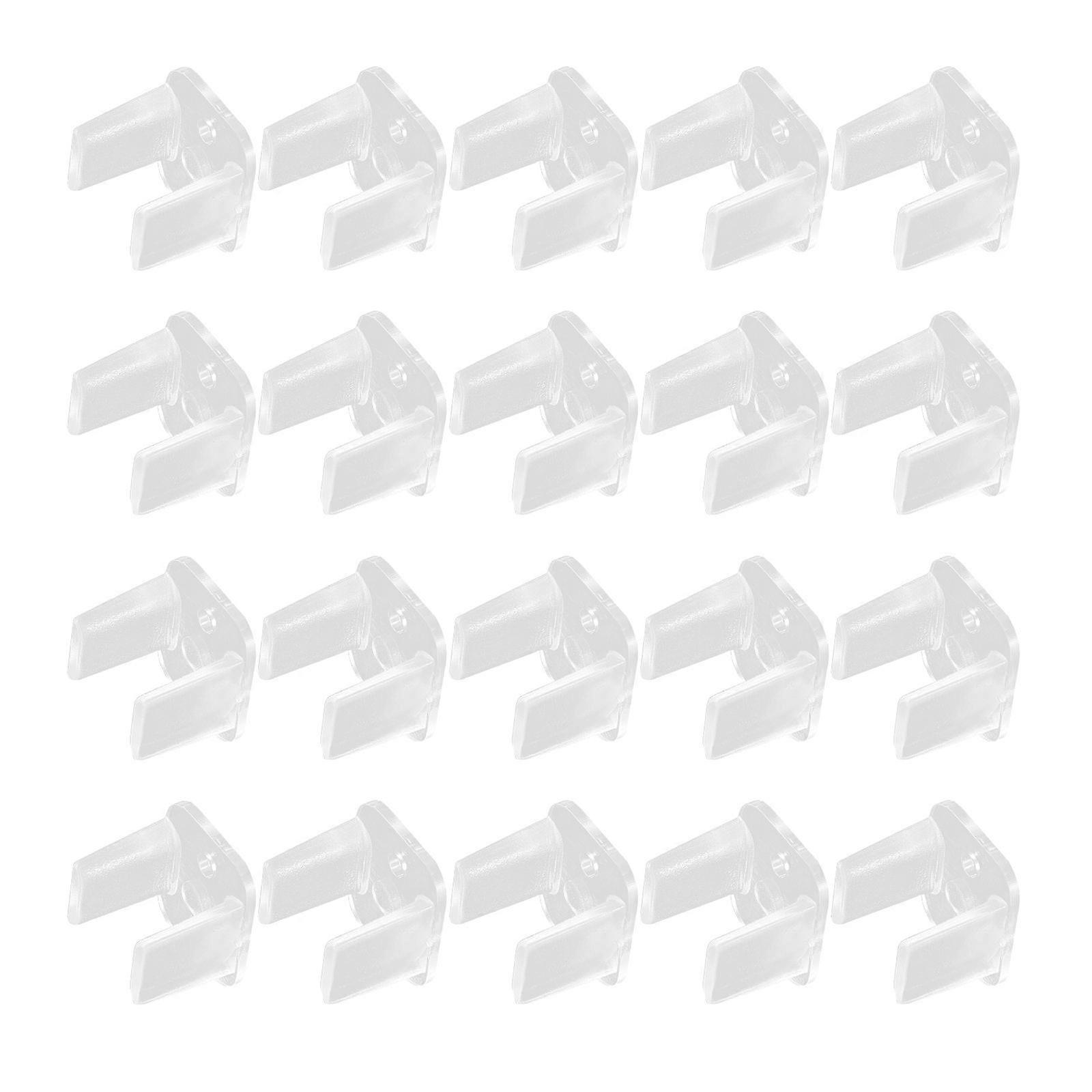 Light Hangers Clips Neon Lights Holders Transparent 1.40X1.20X1.10CM For Users Of Led Lighting Systems 100Pcs