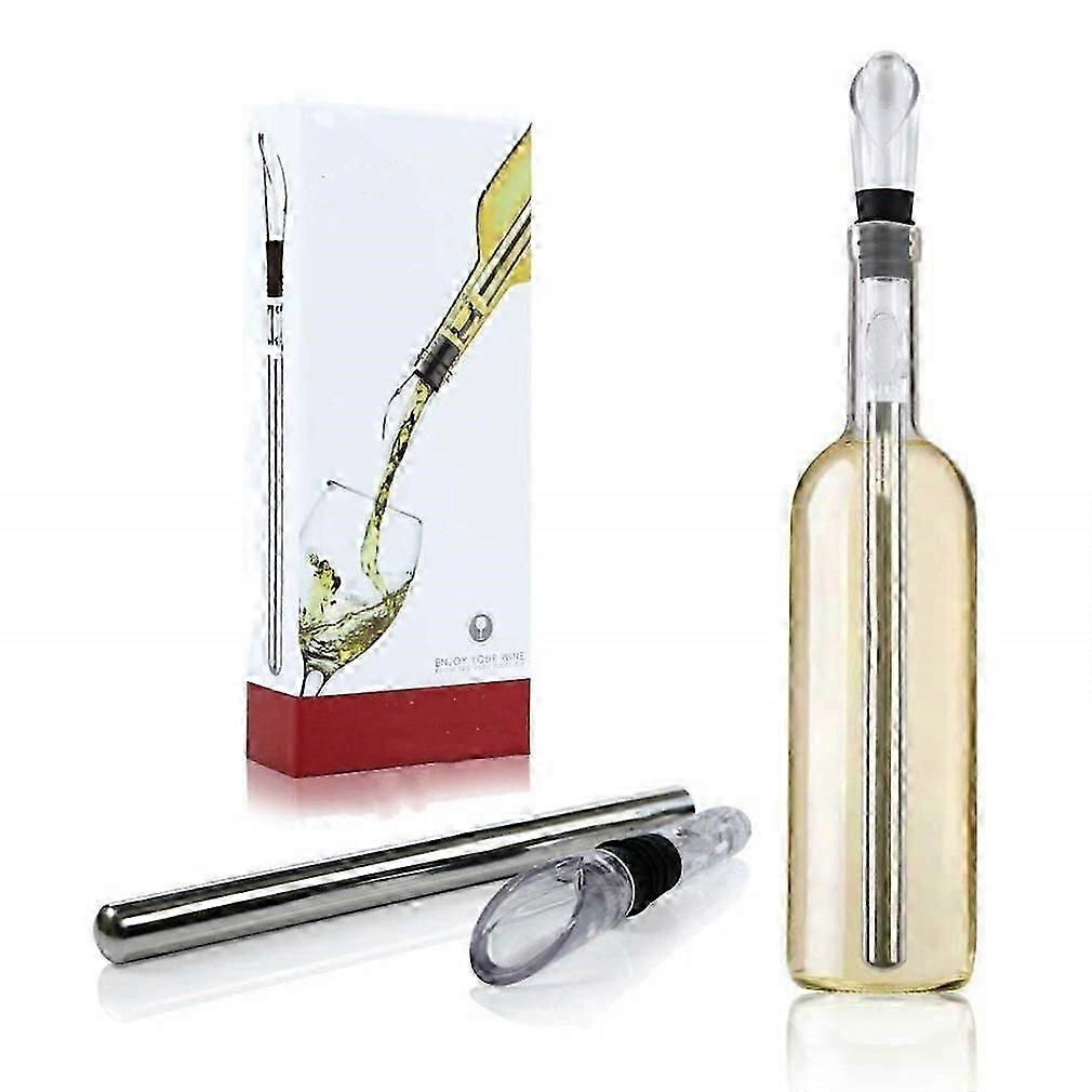 New Multi-function Portable Stainless Steel Popsicle Stick Drinks Wine Popsicle Quick Ice Wine Device Red Wine Beer Popsicle