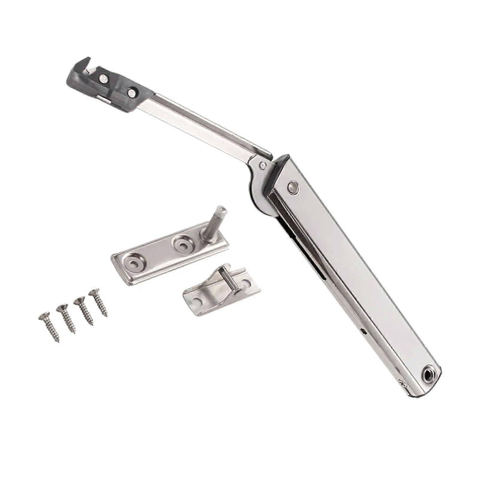 Random Stop Hinge Lift Support Hinge Cabinet Wallboard Easy Installation Home Cabinet Door Hinge Adjustable for Toy Chest