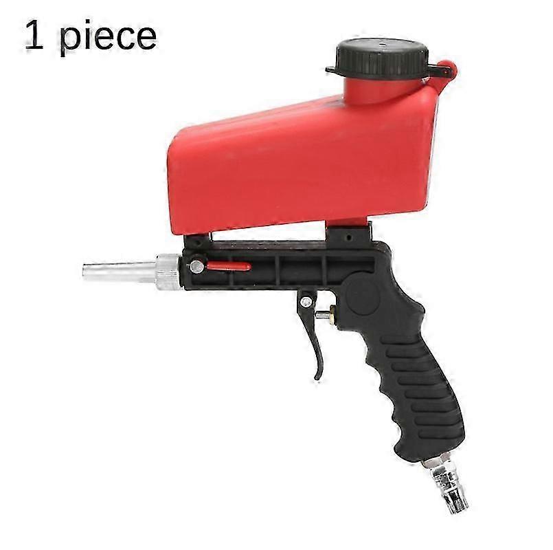 Sandblasting Gun Adjustable Sand Blaster Sand Blasting Portable Machine Gravity Small Handheld Pneumatic Blasting Gun Tools