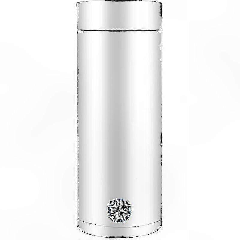 Kompakt bärbar vattenkokare för resor, 400 ml kapacitet, snabbkokning, automatisk avstängningsfunktion, perfekt för hälsosamma drycker (vit)