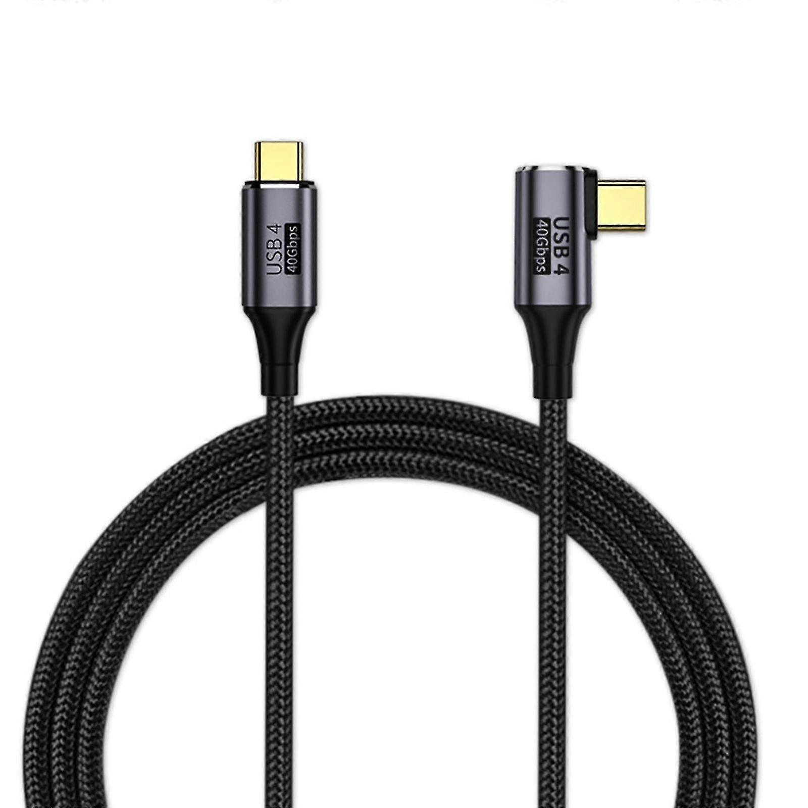 USB-C to USB-C Charging Data Cable Type-C PD 100W Charger 40G/bps Data Line