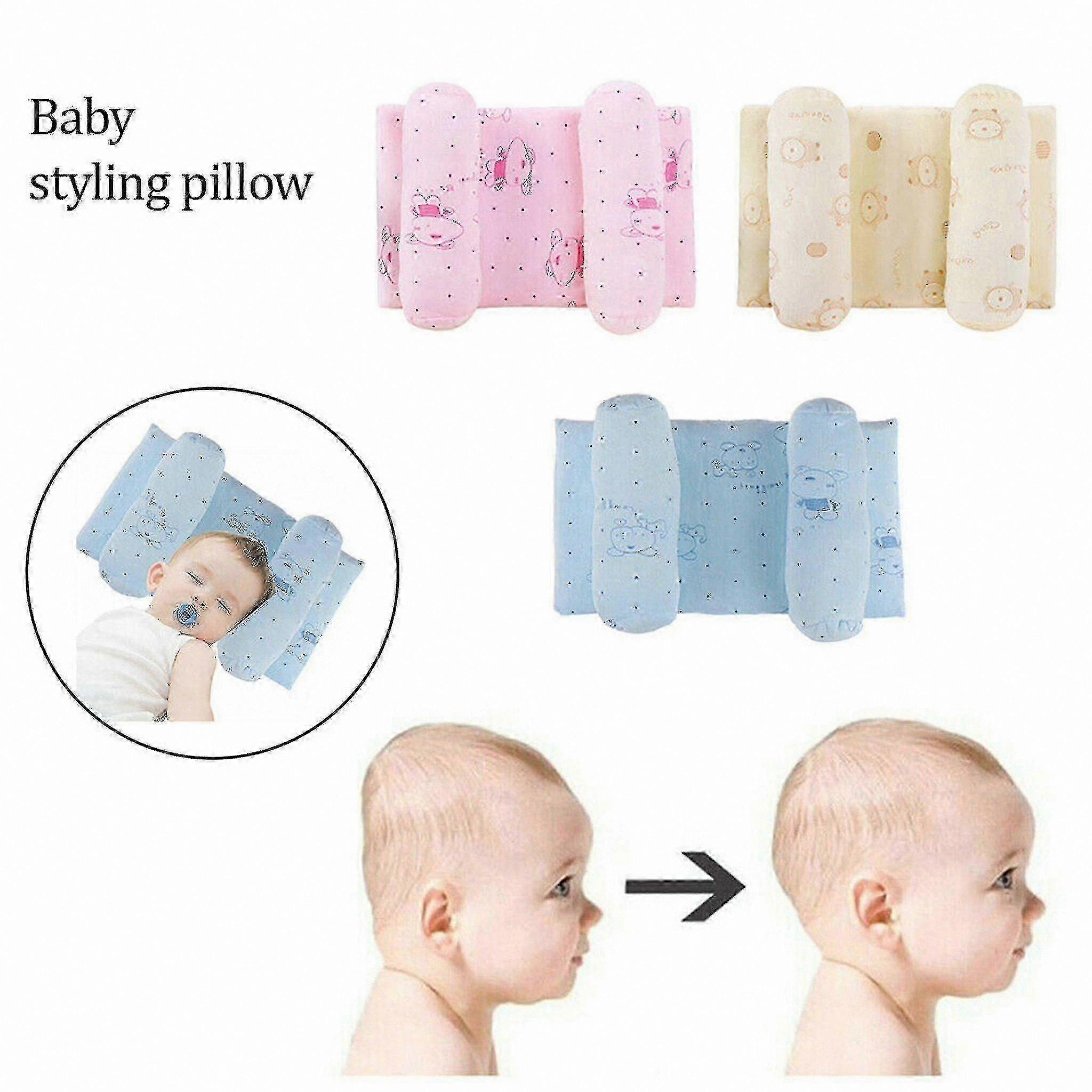 Baby Pillow for Soft Support and Head Shape Maintenance